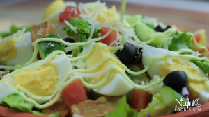 Keto Caesar Salad with Caesar Dressing Recipe for healthy eating