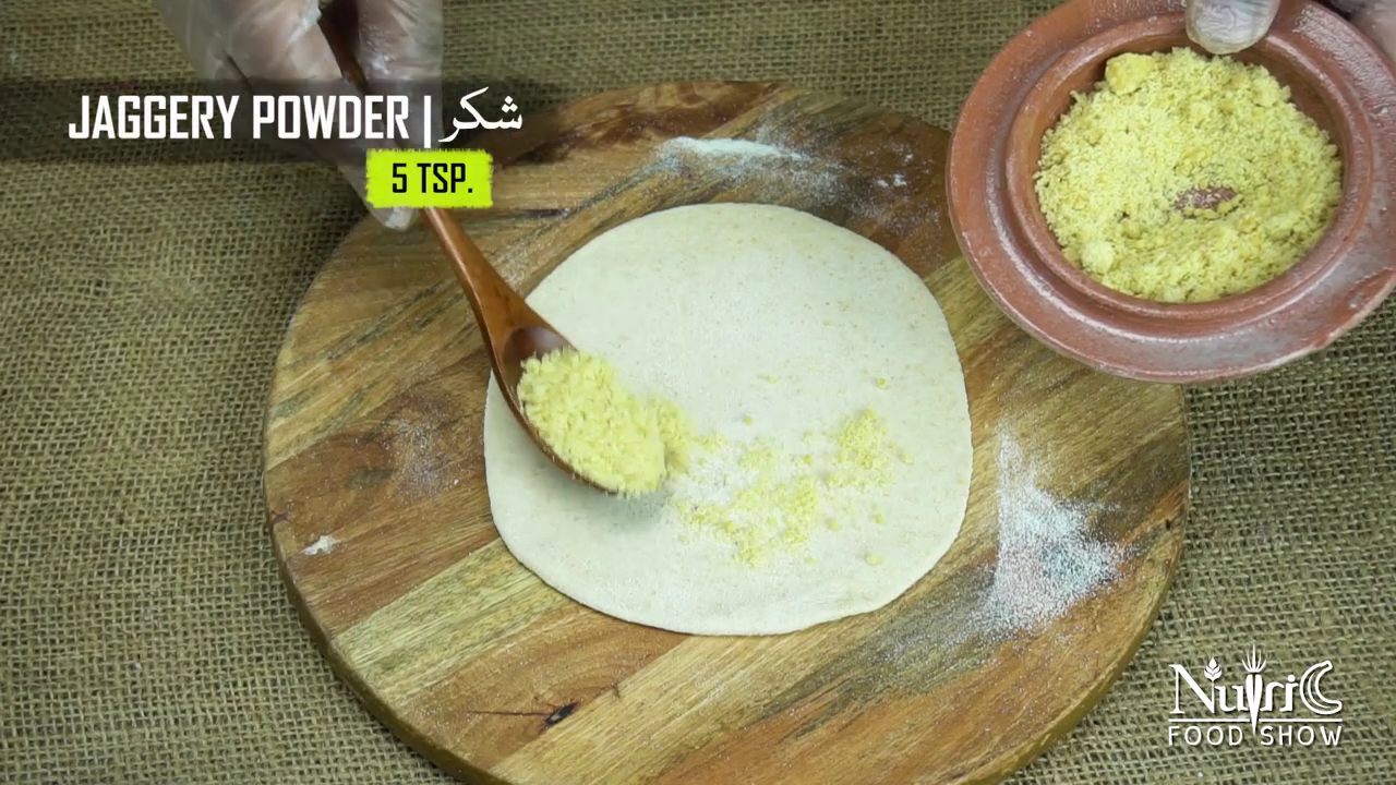Sweet Paratha Recipe with coconut and nuts - Nutric Food Show