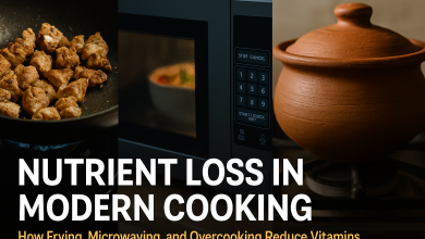 Nutrient Loss in Modern Cooking: How Frying, Microwaving, and Overcooking Reduce Vitamins