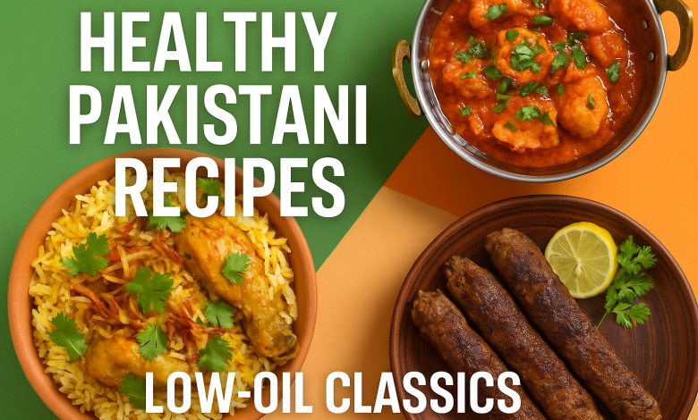 Healthy Pakistani Recipes: Low-Oil Versions of Beloved Classics