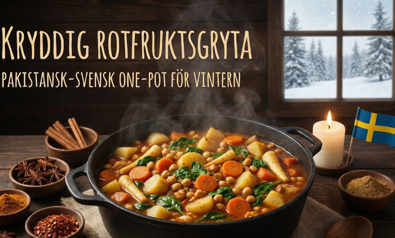 Kryddig Rotfruktsgryta: A Pakistani One-Pot Feast for Swedish Winter Kryddig Rotfruktsgryta: A Pakistani One-Pot Feast for Swedish Winter